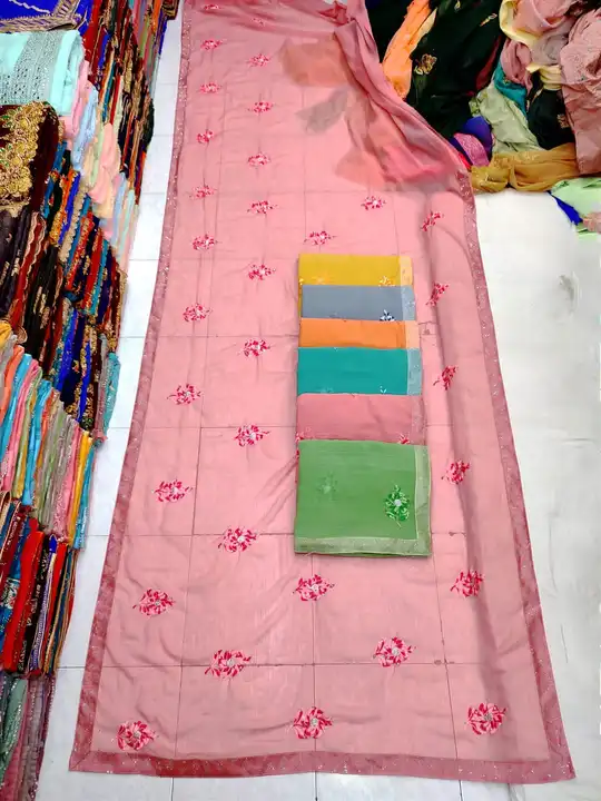 Saree work  uploaded by business on 7/9/2023