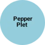 Business logo of Pepper plet