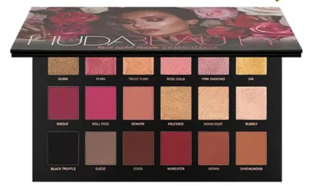 Huda Beauty eyeshadow palette uploaded by business on 3/16/2021