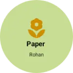Business logo of Paper