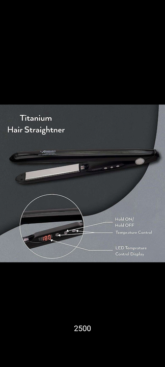 Asbha straightener  uploaded by business on 7/9/2023