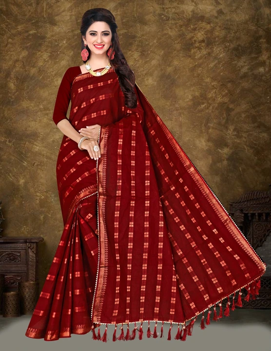 CHANDERI COTTON  uploaded by Balaji saree on 7/9/2023