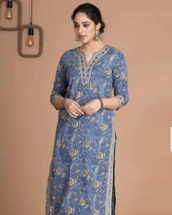 Cotton suits for womens uploaded by Srishty creation  on 7/9/2023