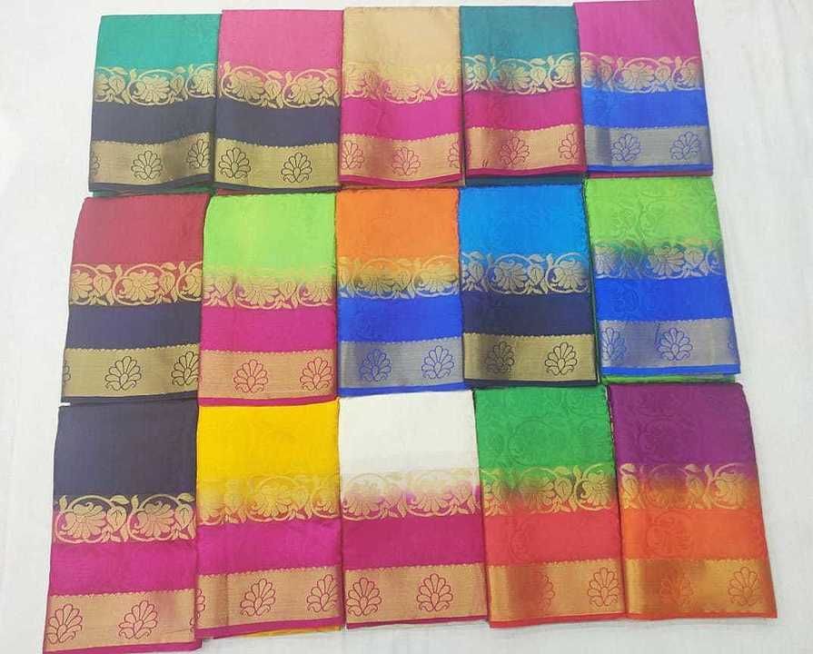 Tassar Silk Sarees with Blouse  uploaded by Anand textiles on 7/15/2020