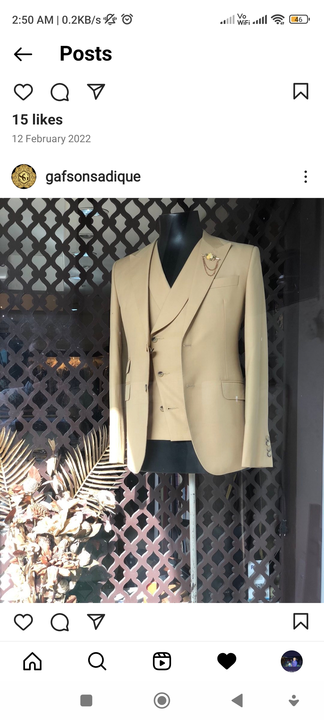 3pcs suit, jackets uploaded by R.B. ASSOCIATES on 7/9/2023