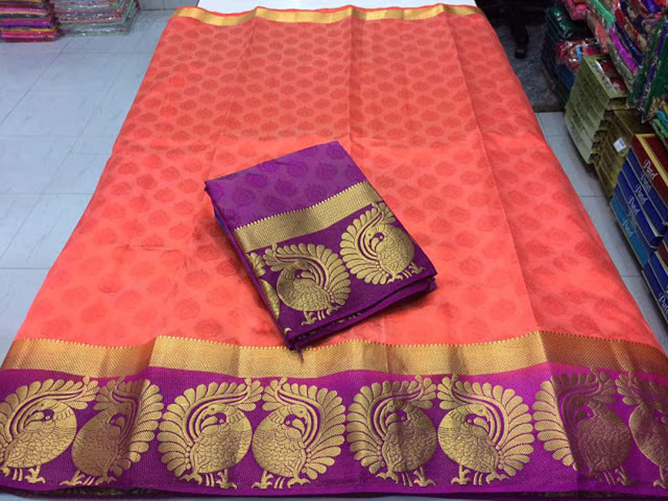 Tassar Silk Sarees with Blouse  uploaded by business on 7/15/2020