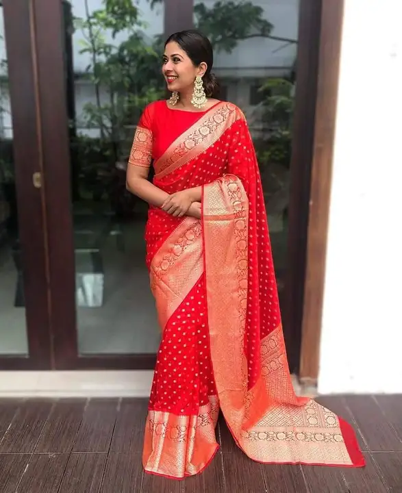 KHADI GEORGETTE HANDLOOM SAREE  uploaded by S.N.COLLECTIONS  on 7/9/2023
