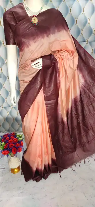 Katan silk sarees  uploaded by Ahmed handloom silk fabric on 7/9/2023