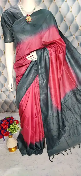 Katan silk saree  uploaded by Ahmed handloom silk fabric on 7/9/2023