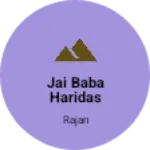 Business logo of Jai baba haridas