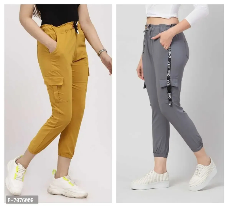  Cargo pants for women and girls ( combo pack 2) uploaded by RARGROUP  on 7/10/2023