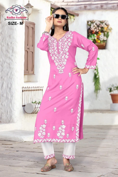 Lakhanvi work dress uploaded by Ayesha dress collection on 7/10/2023