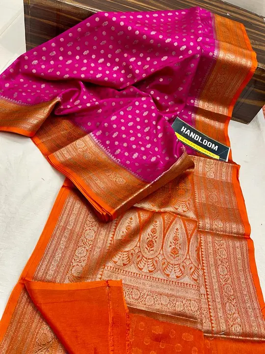 🌿🌿🌿🌿🌿🌿🌿🌿🌿 *Banarasi fancy semi Georgette saree* Fabric Soft dybal semi Georgette Dubbe uploaded by Feyazi art silk saree on 7/10/2023