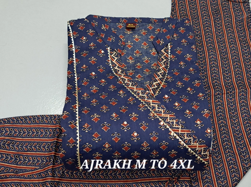 AJARAKH PRINT PANT PAIRAJARAKH PRINT PANT PAIR uploaded by Arun critaion on 7/10/2023