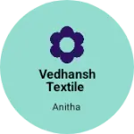 Business logo of Vedhansh textile