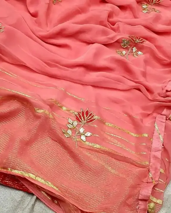 Product uploaded by Jaipuri wholesale gotta patti kurtis nd sarees on 7/10/2023