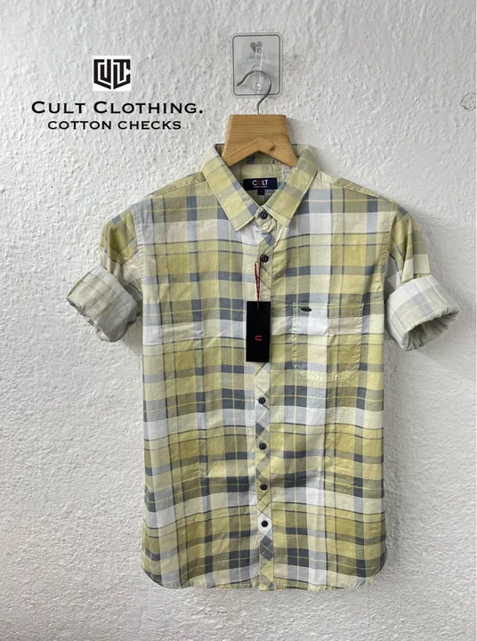 Cotton Checks uploaded by CULT shirt on 7/10/2023