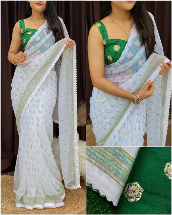 Saree for women uploaded by Domenics.in on 7/10/2023