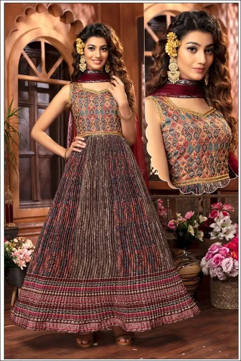 Post image Hey! Checkout my new product called
Women's Lahanga Chuni Dress .