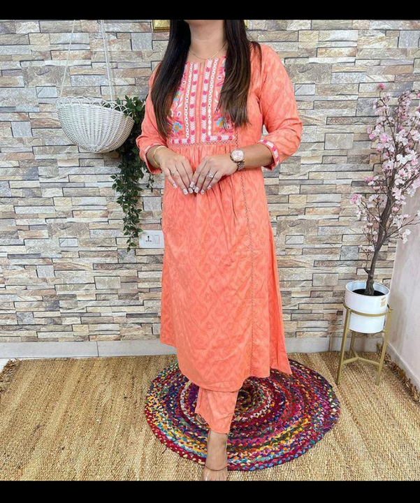 Kurti pant uploaded by business on 7/10/2023