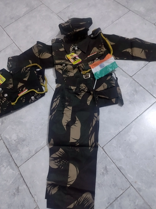 Military uniform for kids uploaded by Jeegesh exports on 7/10/2023