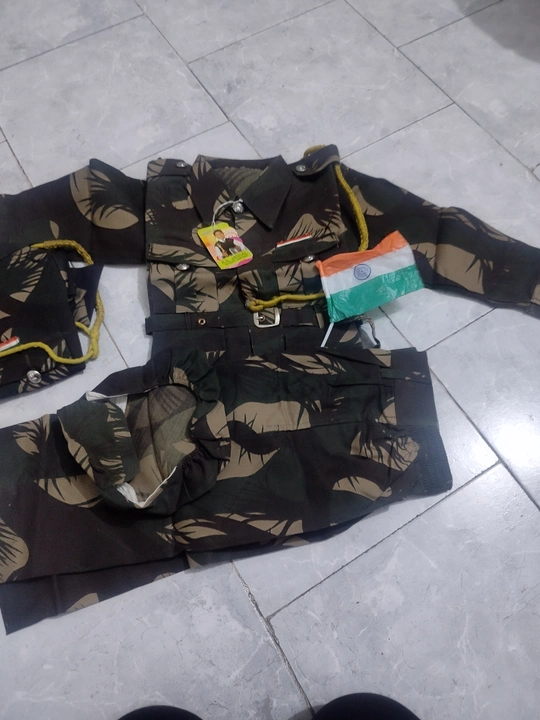 Military uniform for kids uploaded by Jeegesh exports on 7/10/2023