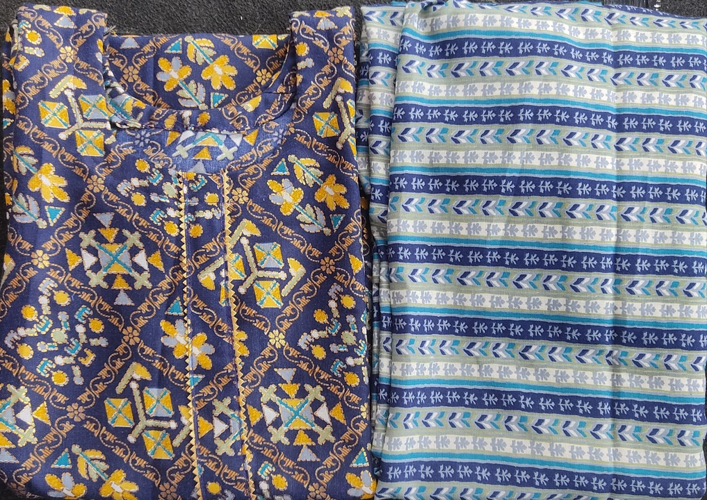 Cotton kurti pant uploaded by business on 7/10/2023