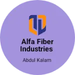 Business logo of Alfa fiber industries