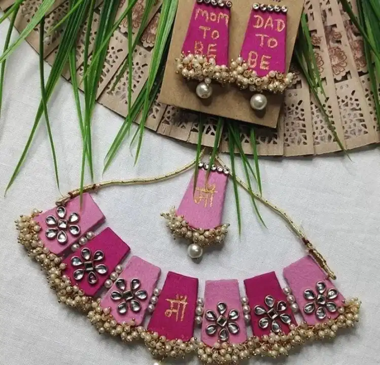 Fabric necklace  uploaded by Shreevari fashion on 7/10/2023