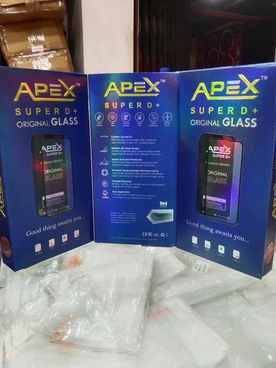 Apex D+ tempered glass  uploaded by Mahadev glass on 7/10/2023