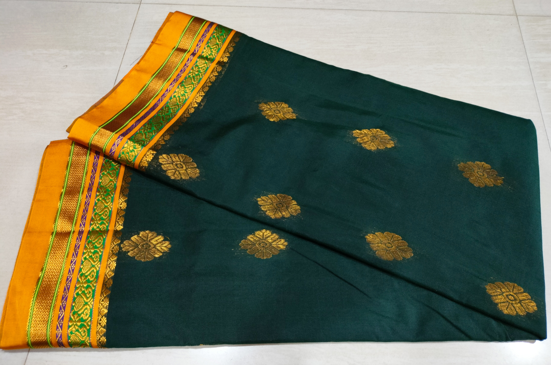 Cotton saree  uploaded by Ashwini sarees on 7/10/2023