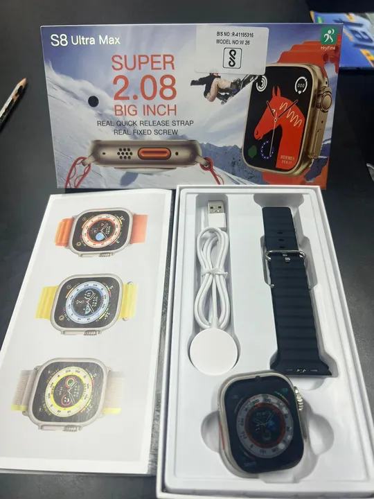 S8 ultra max watch  uploaded by Nilkanth Entprise on 7/10/2023