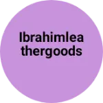 Business logo of Ibrahimleathergoods