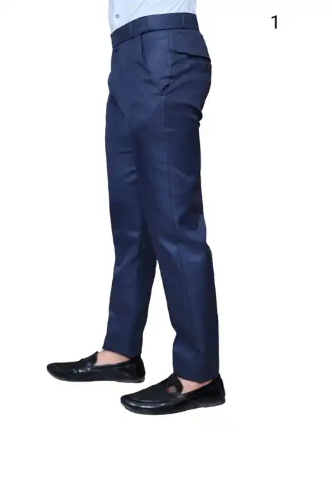 Buy USPA Tailored Men Slim Fit Adjustable Waist Trousers - NNNOW.com