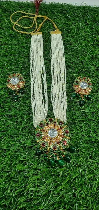 Cheed fancy necklace uploaded by M.S Fashion Jewellery on 7/10/2023