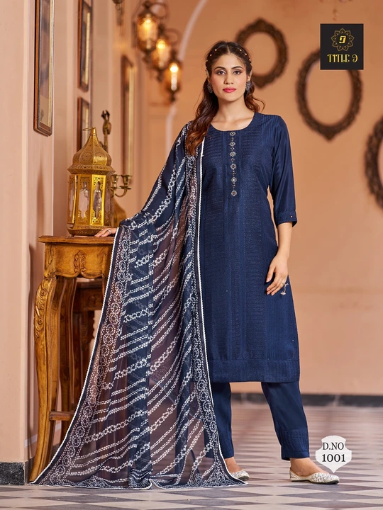 Readymade salwar suits collection  uploaded by Kaynat textile on 7/10/2023