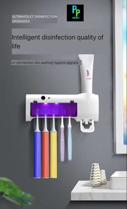 Uv toothpaste and toothbrush holder uploaded by One stop shop on 3/16/2021