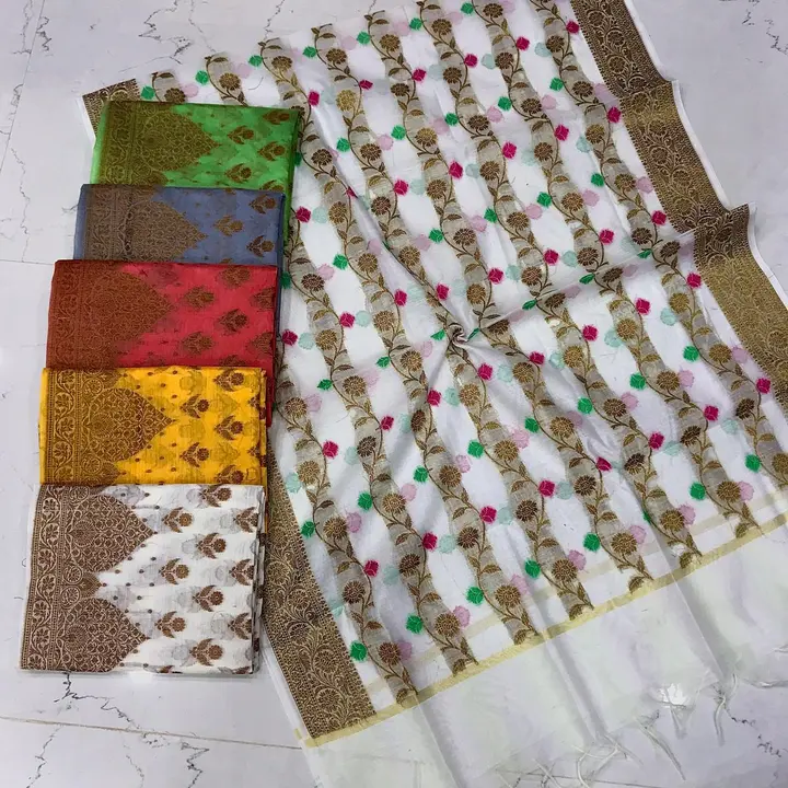 Silk cotton surt hanlum  uploaded by Habiba silk collection on 7/11/2023