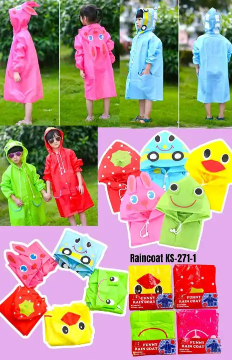 Post image I want 5 pieces of RAIN coat  at a total order value of 1000. I am looking for Kids rain coat . Please send me price if you have this available.