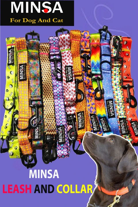 Printed leash and collar set  uploaded by MINSA ENTERPRISE on 7/11/2023