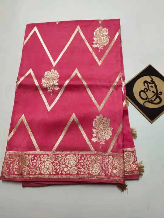 Semi Georgette saree  uploaded by Habiba silk collection on 7/11/2023