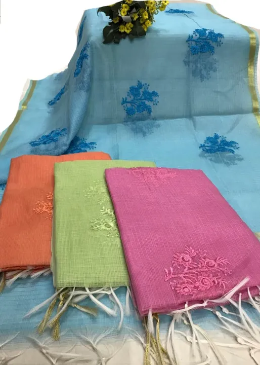 Kota silk dupatta  uploaded by M A textiles  on 7/11/2023