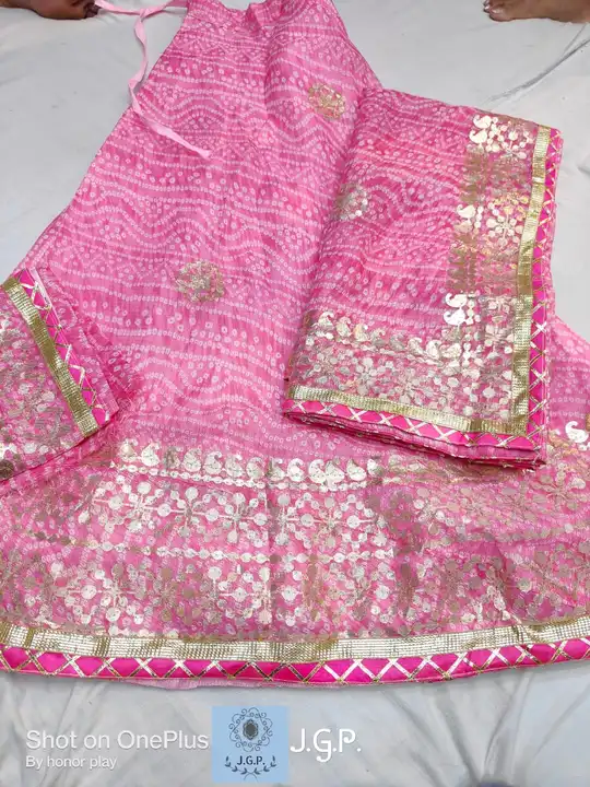 Product uploaded by Jaipuri wholesale gotta patti kurtis nd sarees on 7/11/2023