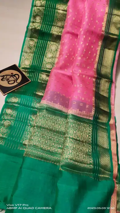 Banarasi kora Organza saree  uploaded by Banarasi Silk Sarees on 7/11/2023