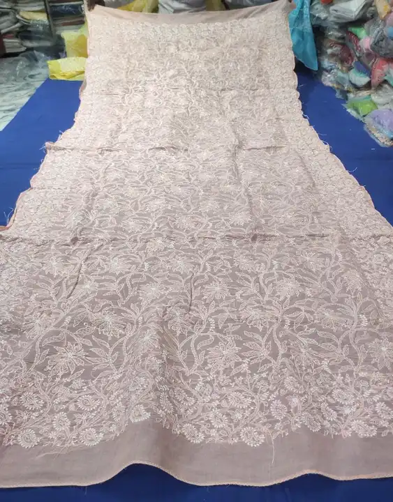 Cotton dupatta uploaded by Lcf crafts (lucknow Chikan factory) on 7/11/2023