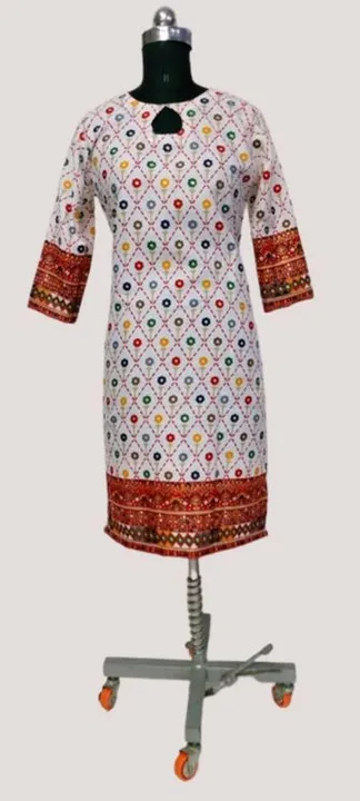 Kalmkari Print Cotton Kurti uploaded by Gaurikiran fashion on 7/11/2023