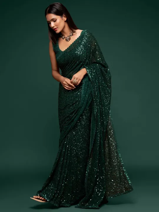 Saree uploaded by Shaj dhaj fashion on 7/11/2023