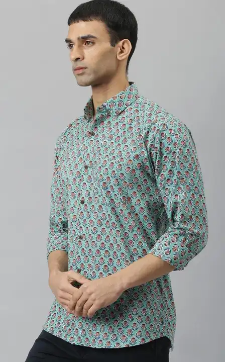 Men's digital print shirt  uploaded by Cotton X - Made in India  on 7/11/2023