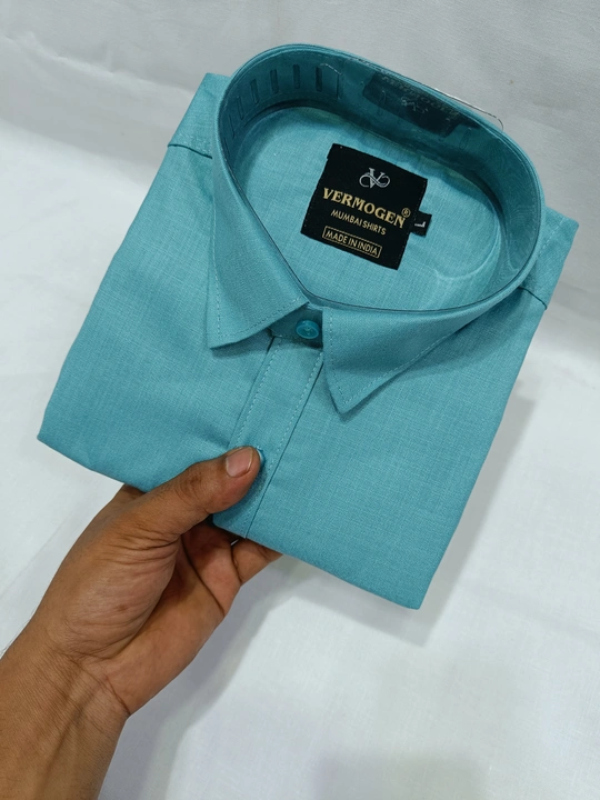 Plain shirts uploaded by MUMBAI SHIRTS  on 7/11/2023
