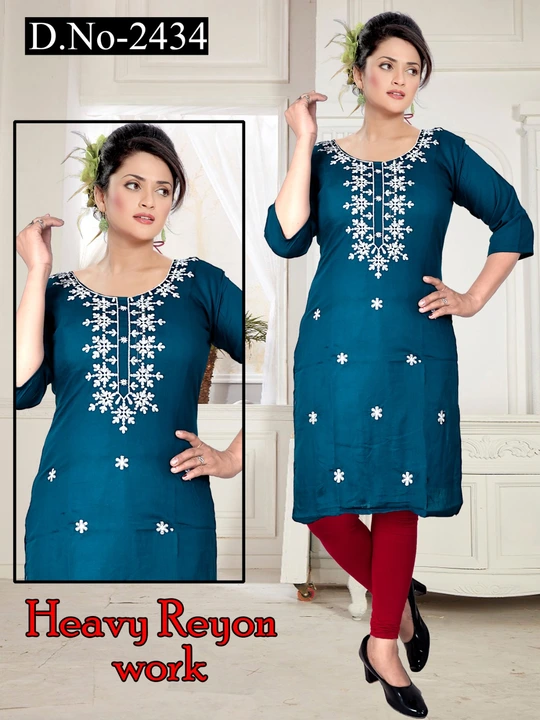 Kurtis with Lagging cash on delivery all over India available  uploaded by Poype fashion on 7/11/2023